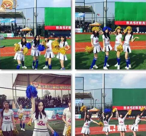 TFBOYS和东外MLB棒球学员同台飚戏     《我们的少年时代》在南京东山外国语学校取景 　
