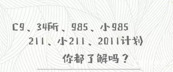 中西部高校综合实力提升工程有哪些？C9|2011计划等你都了解吗？