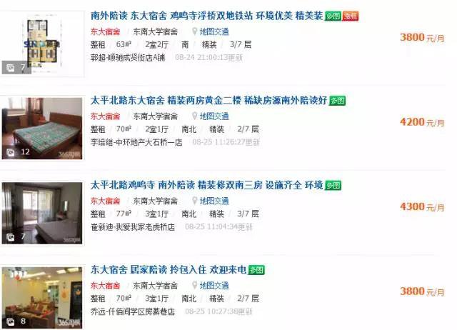南外树人周边租房紧俏，论陪读背后的辛酸事