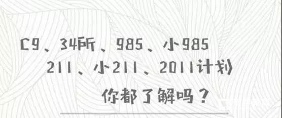 中西部高校综合实力提升工程的C9|34所|985|小98|211|小211|2011计划