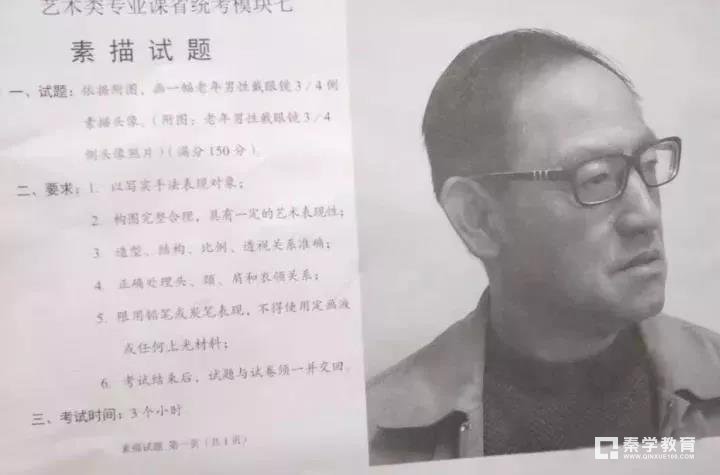 2018年安徽省美术联考考题出炉，附试卷真题图片