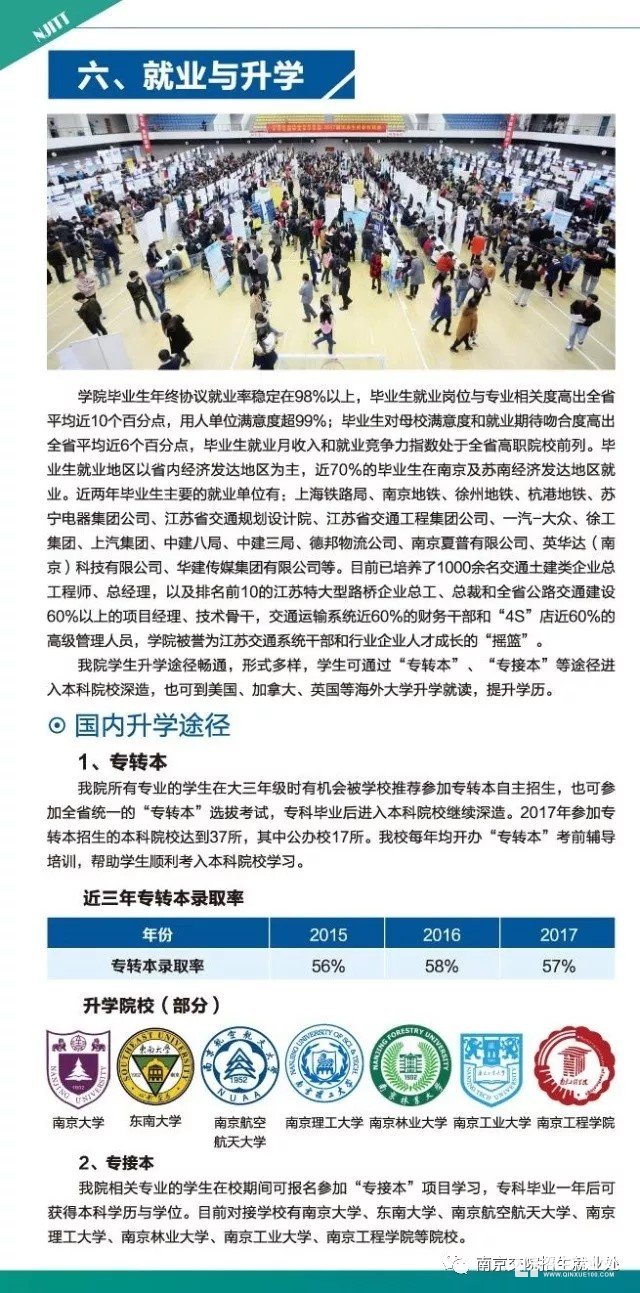 南京交通职业技术学院2018年提前招生简章公布