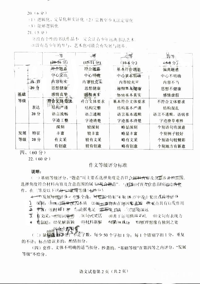 2018贵州统测 贵州省2018年普通高等学校招生适应性考试语文试题答案