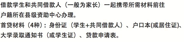 2018年初中毕业生生源地贷款流程    初中毕业生2018资助政策