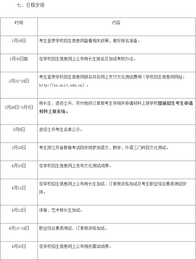 南京工业职业技术学院宣布2019年提前招生，共有30个专业参与招生