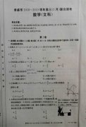 湖北省孝感市2019年2月份高三联合调考数学（理科）试卷及答案解析