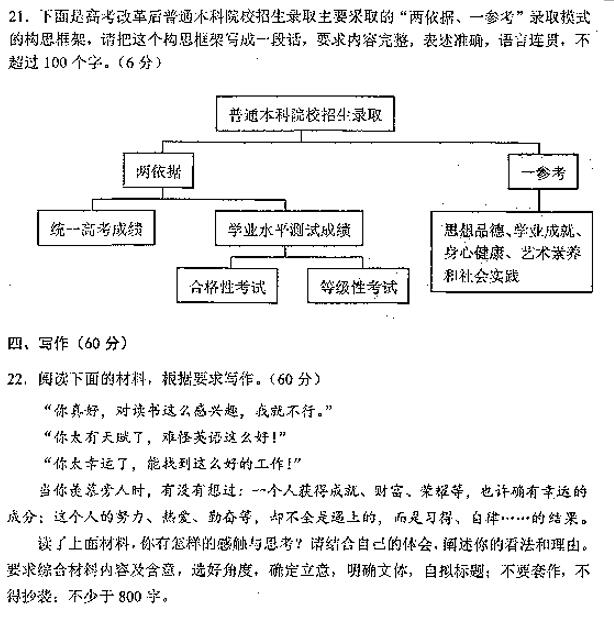 东北三省四市一模 东北三省四市2019年教研联合体考试语文试卷及答案