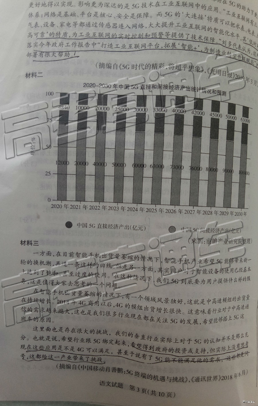 山西学校联考，2019年山西省学校5月联考语文试卷及答案公布