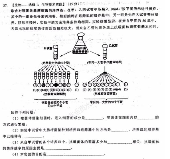 2019年赢鼎教育高考终极推测卷I卷理科综合试题，附大学介绍！