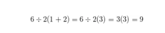 6÷2(1+2)等于多少求解？关于这个算数的两种问题及讨论！