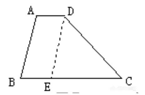 一个梯形，只知道四边的边长，怎么求梯形的面积是多少？